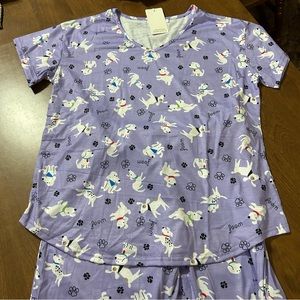 Puppy/dog pajamas L NWT